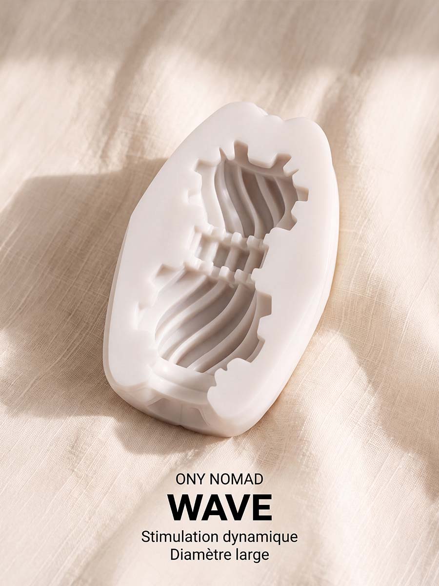 Oeuf de masturbation Nomad WAVE : sensation buccale