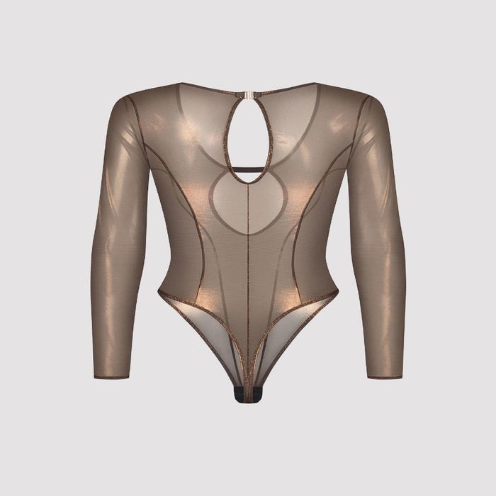 Body manches longues scintillant Soranna
