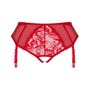 Culotte ouverte porte-jarretelles Dagmarie rouge