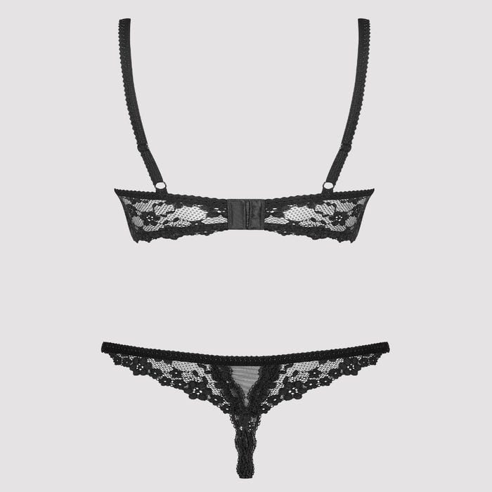Ensemble 2 pièces ouvert Letica noir
