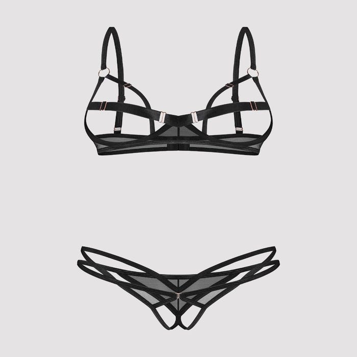 Ensemble 2 pièces ouvert Euridia noir