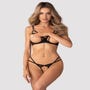 Ensemble 2 pièces ouvert Euridia noir