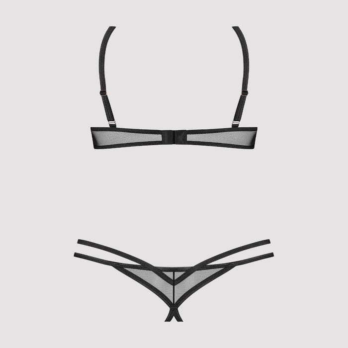 Ensemble 2 pièces ouvert Euridia noir