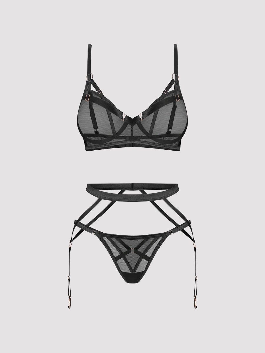 Ensemble 3 pièces Euridia noir