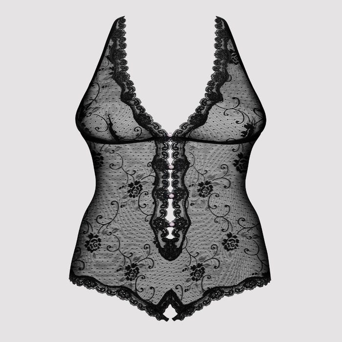 Body ouvert Fiorenta noir