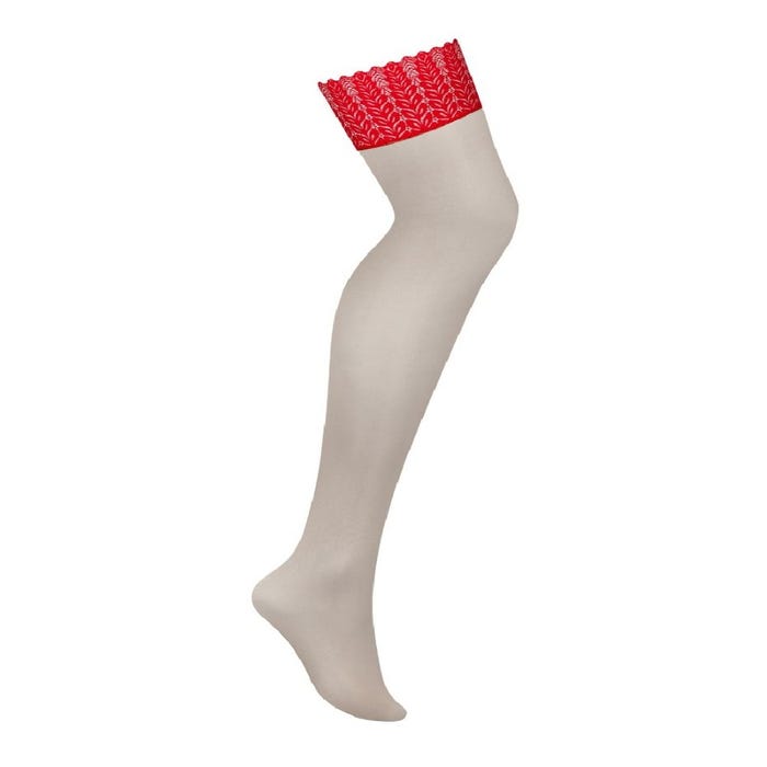 Bas Ingridia rouge