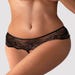 Tanga ouvert Merossa noir