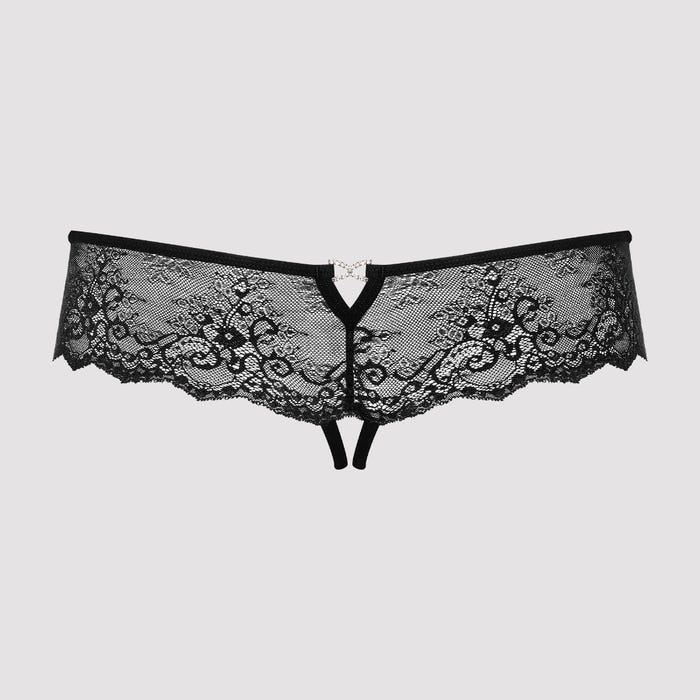 Tanga ouvert Merossa noir