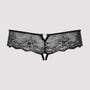 Tanga ouvert Merossa noir