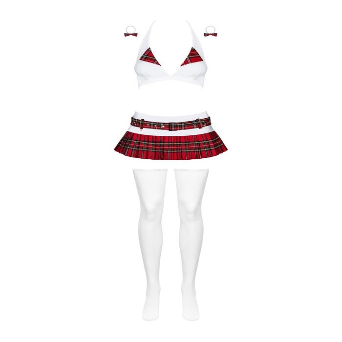 Costume 5 pièces étudiante sexy