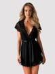 Déshabillé 810-PEI-1 Noir