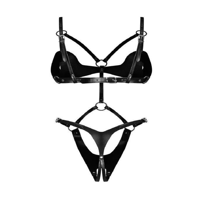 Body harnais ouvert Dame Controle