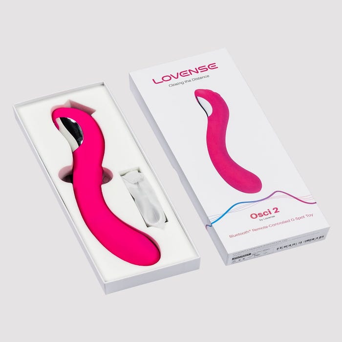 Vibromasseur point G connecté Lovense Osci 2