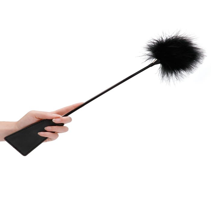 Cravache à plumes