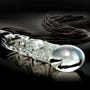 Dildo en verre et martinet Icicles No. 38