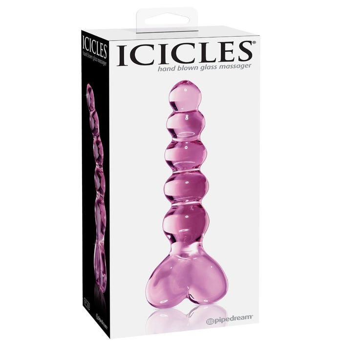 Dildo en verre Icicles No. 43