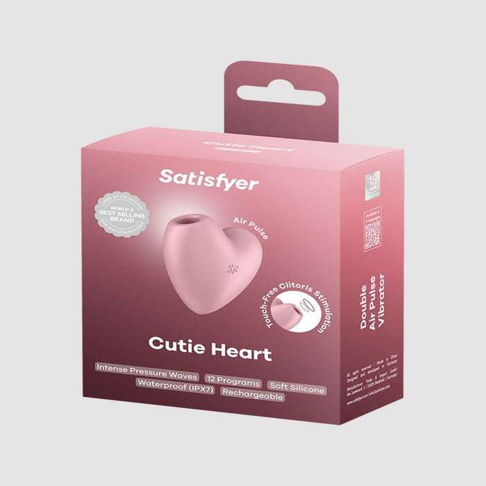 Satisfyer Cutie Heart stimulateur clitoridien rose