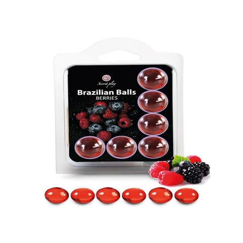 Boules de Massage Aromatisées Brazilian Balls x6