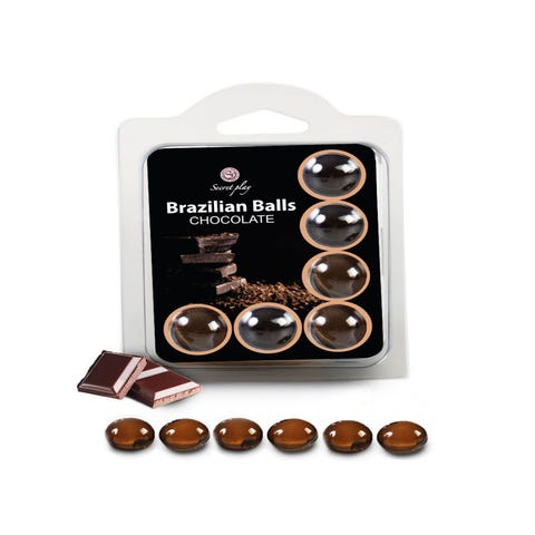 Boules de Massage Aromatisées Brazilian Balls x6