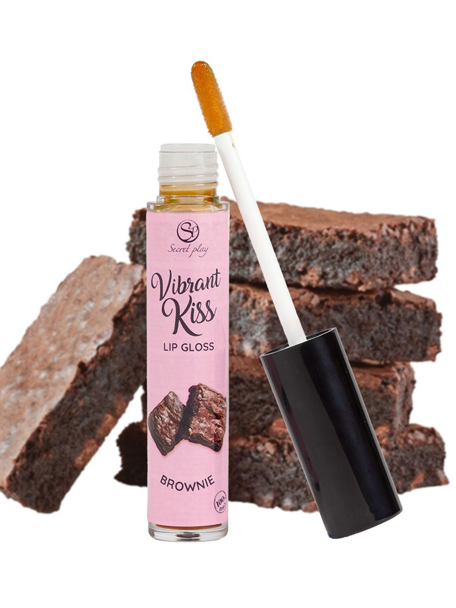 Gloss Vibrant Kiss Pleasure for Two brownie