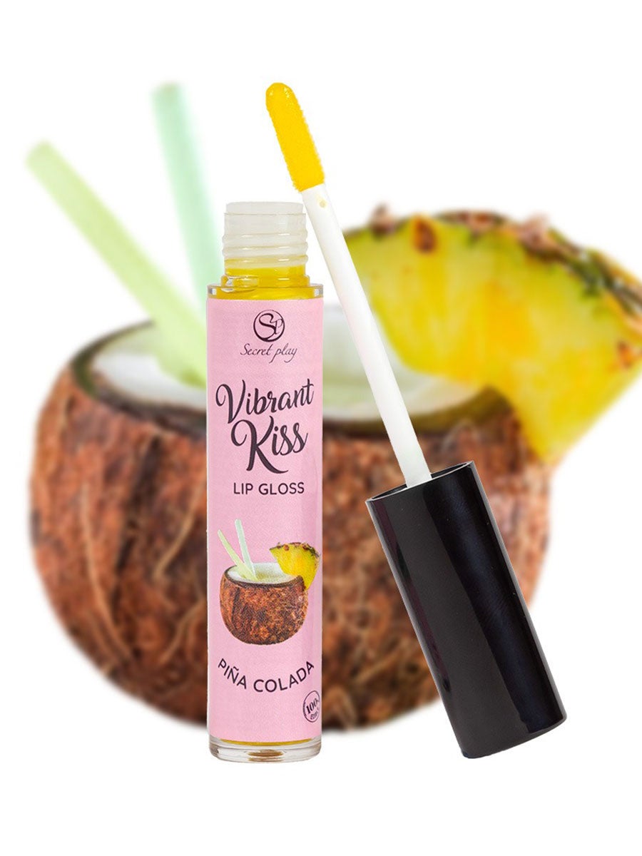 Gloss Vibrant Kiss Pleasure for Two piña colada