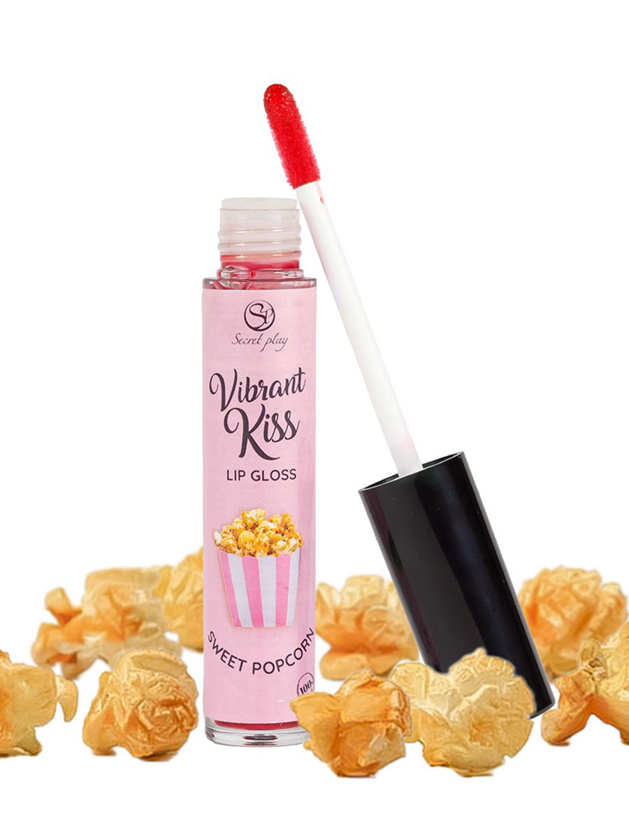 Gloss Vibrant Kiss Pleasure for Two pop-corn
