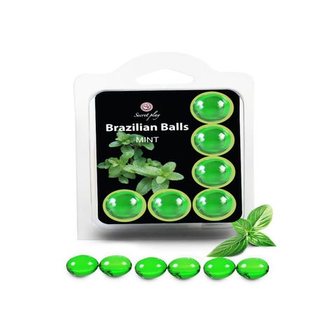 Boules de Massage Aromatisées Brazilian Balls x6