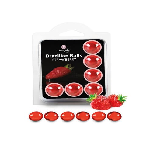 Boules de Massage Aromatisées Brazilian Balls x6