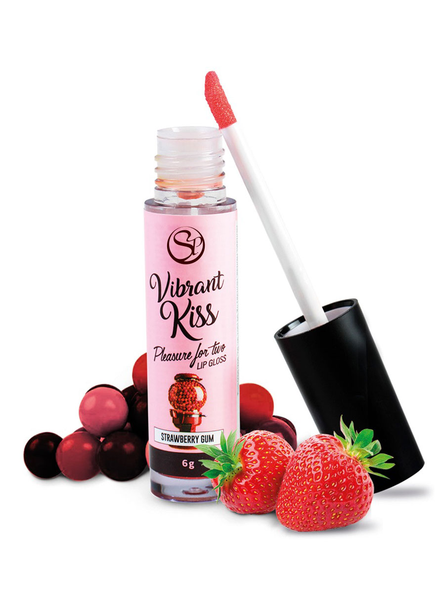 Gloss Vibrant Kiss Pleasure for Two Fraise