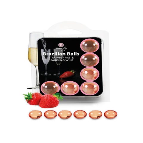 Boules de Massage Aromatisées Brazilian Balls x6