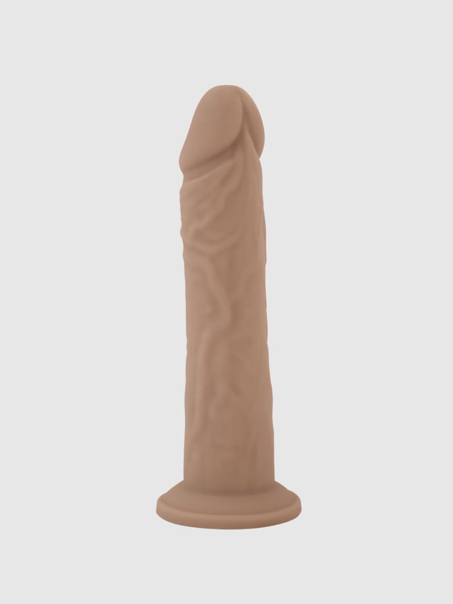 Gode ventouse réaliste Liquid Silicone 20,3 cm Model 2