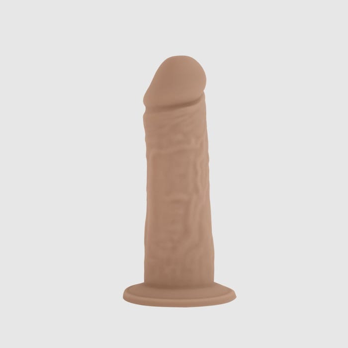 Gode ventouse réaliste Liquid Silicone 20,3 cm Model 2