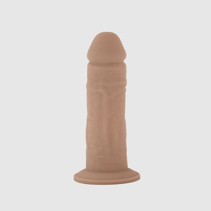 Gode ventouse réaliste Liquid Silicone 20,3 cm Model 2