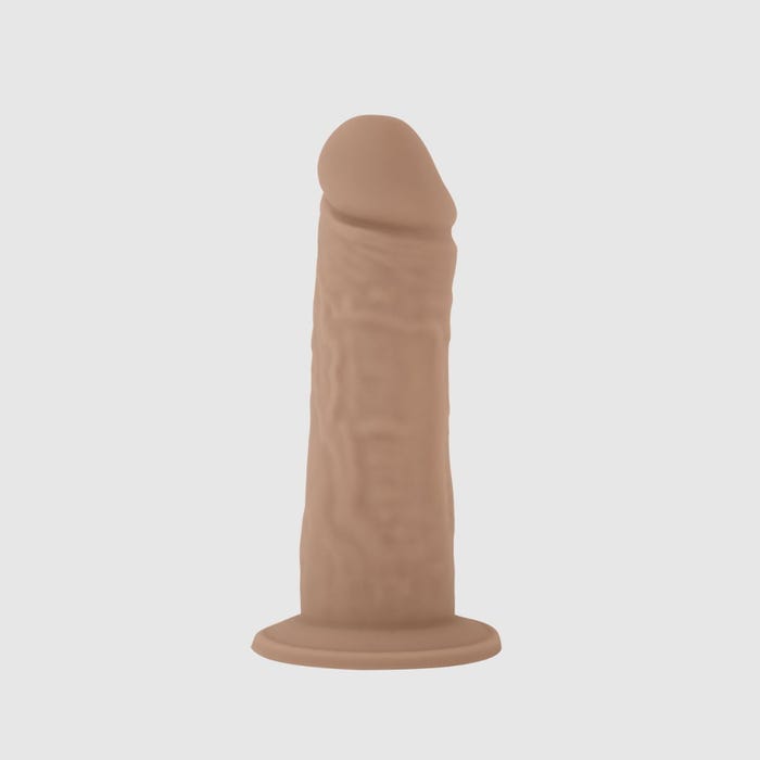 Gode ventouse réaliste Liquid Silicone 20,3 cm Model 2
