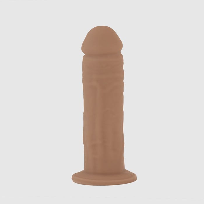 Gode ventouse réaliste Liquid Silicone 22,9 cm Model 2