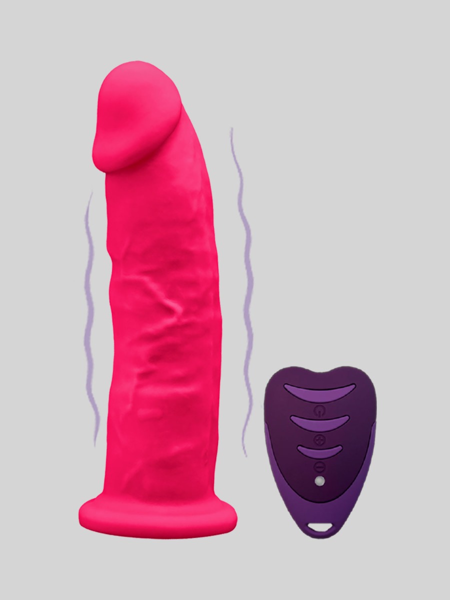 Vibromasseur télécommandé SilexD 17,8 cm Model 2 rose