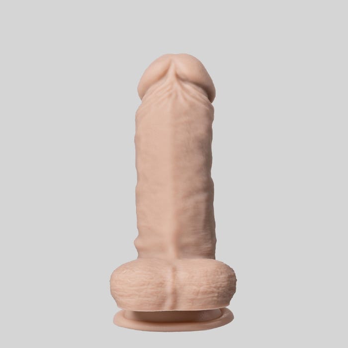 Gode ventouse Real Skin 17,8 cm Model 1