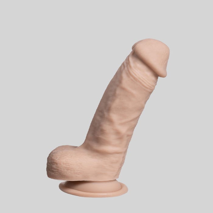Gode ventouse Real Skin 17,8 cm Model 1