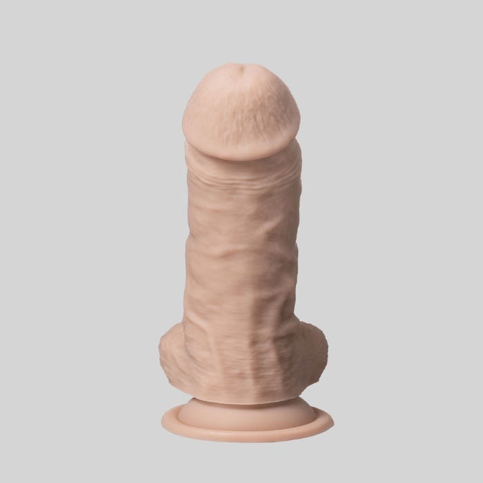 Gode ventouse Real Skin 17,8 cm Model 1