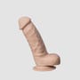 Gode ventouse Real Skin 20,3 cm Model 1
