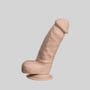 Gode ventouse Real Skin 20,3 cm Model 1