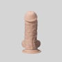 Gode ventouse Real Skin 20,3 cm Model 1