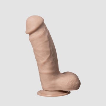 Gode ventouse Real Skin 22,9 cm Model 1