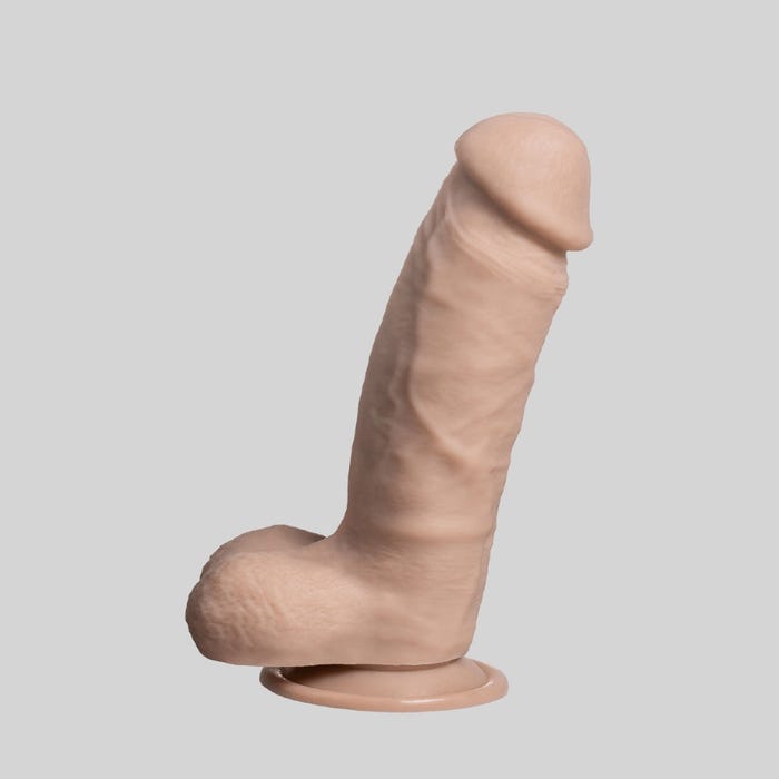 Gode ventouse Real Skin 22,9 cm Model 1
