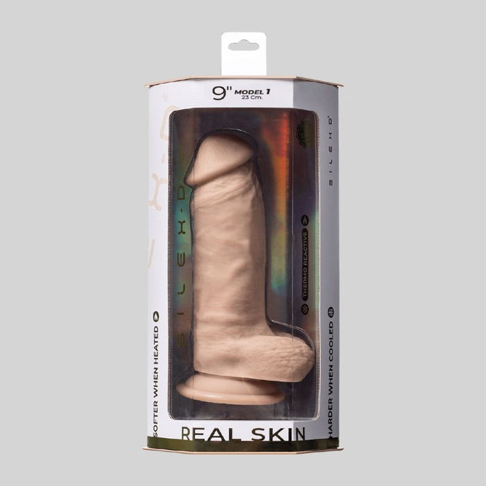 Gode ventouse Real Skin 22,9 cm Model 1