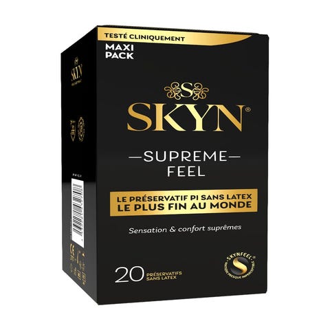 Préservatifs sans latex SKYN Supreme Feel boîte de 20