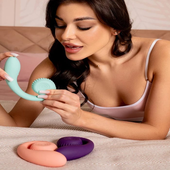 Vibromasseur Snail Gizi Double Stimulation Point G et clitoris