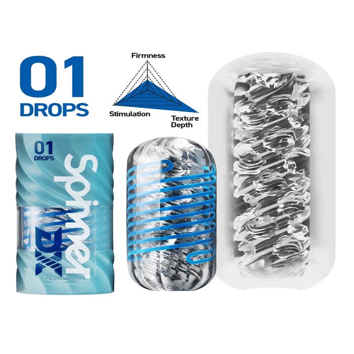 Masturbateur Tenga Spinner DX 01 Drops