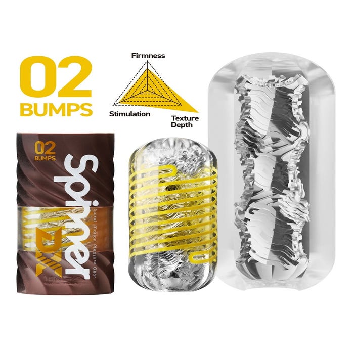 Masturbateur Tenga Spinner DX 02 Bumps