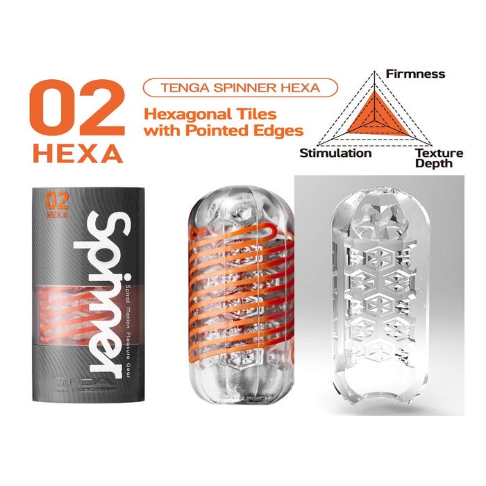 Masturbateur Tenga Spinner 02 Hexa